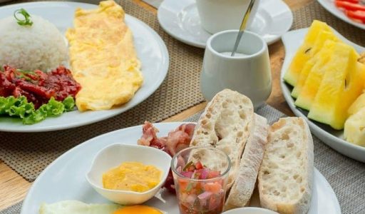 el nido hotels palawan philippines resorts moringa coco luxe luxury food restaurant breakfast petit déjeuner