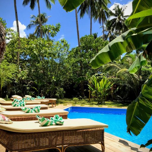 resorts pool piscine luxe luxury relax massage restaurant jardin garden el nido